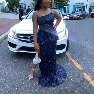 Luxurious evening dress